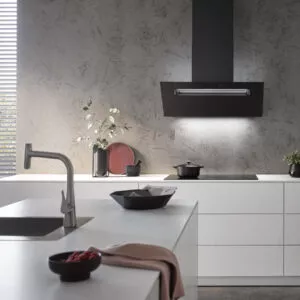 Effiziente Umluft- oder Ablufttechnik mit innovativer berbel Zentrifugalkraft-Technologie. Leistungsstark, leise und fettfilterfrei – für saubere Luft und stilvolles Design in der modernen Küche.